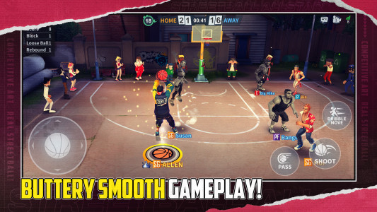اسکرین شات 5 بازی Streetball Allstar