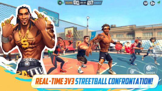 اسکرین شات 3 بازی Streetball Allstar