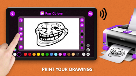 اسکرین شات بازی Fun Colors - new coloring book for kids free 2020 5