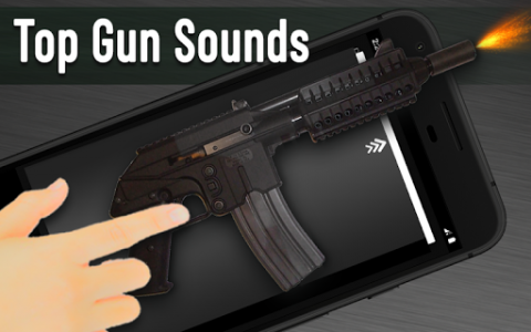 اسکرین شات برنامه Real Gun Sounds 1