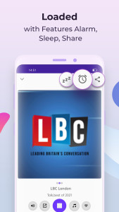 اسکرین شات 4 برنامه Radio FM - UK Radios, Podcasts