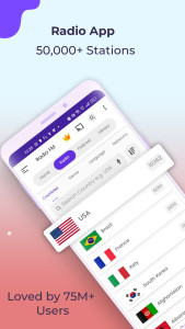 اسکرین شات 1 برنامه Radio FM