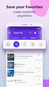 اسکرین شات برنامه Radio FM - UK Radios, Podcasts 6