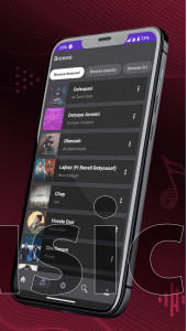 اسکرین شات برنامه رادیو آوا موزیک - Radio Ava Music 1