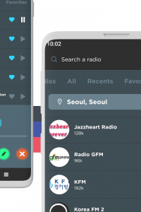 اسکرین شات برنامه Radio Korea: K-POP Radio FM 3