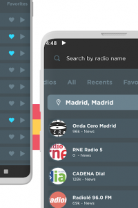 اسکرین شات برنامه Radio Spain: Free Live FM Radio from Spain 3