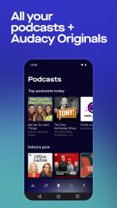 اسکرین شات 8 برنامه Audacy: Radio & Sports Talk