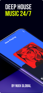 اسکرین شات 1 برنامه Deep House Radio - EDM Music