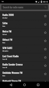 اسکرین شات برنامه Radio South Africa 1