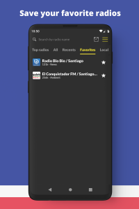 اسکرین شات 3 برنامه Radio Chile FM online