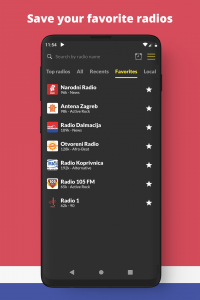 اسکرین شات برنامه Radio Croatia FM online 3