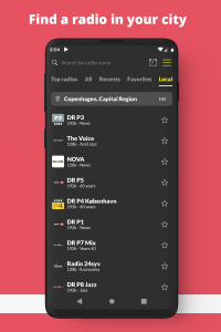 اسکرین شات 6 برنامه Radio Denmark FM online