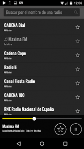اسکرین شات برنامه Radio Spain 2