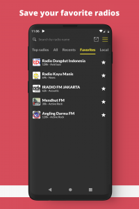 اسکرین شات برنامه FM Radio Indonesia Online 3