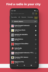 اسکرین شات برنامه FM Radio Indonesia Online 6