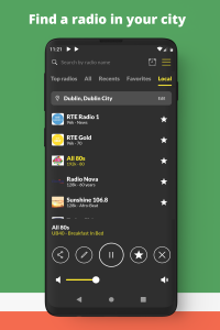 اسکرین شات 6 برنامه Radio Ireland FM online
