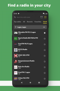 اسکرین شات برنامه Radio Nigeria: Radio FM Online 6