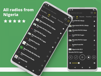 اسکرین شات برنامه Radio Nigeria: Radio FM Online 1