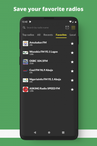 اسکرین شات برنامه Radio Nigeria: Radio FM Online 3