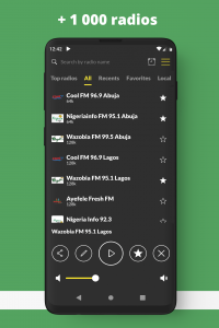 اسکرین شات برنامه Radio Nigeria: Radio FM Online 2