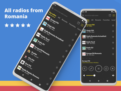 اسکرین شات 1 برنامه Radio Romania FM online