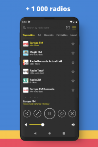 اسکرین شات برنامه Radio Romania FM online 2