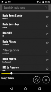 اسکرین شات برنامه Radio Switzerland 1