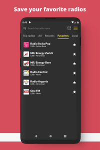 اسکرین شات 3 برنامه Radio Switzerland FM online