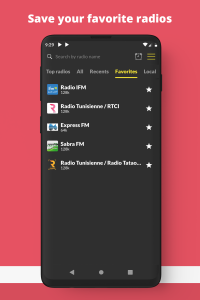 اسکرین شات 3 برنامه Radio Tunisia FM online