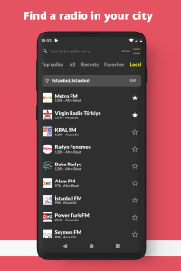 اسکرین شات 6 برنامه Radio Turkey FM online