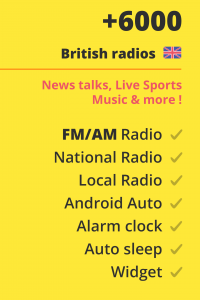 اسکرین شات برنامه Radio UK: Online FM Radio 1