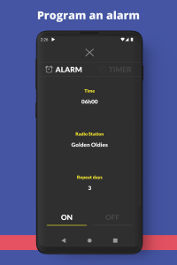 اسکرین شات 4 برنامه Radio UK: Online FM Radio