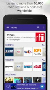 اسکرین شات برنامه Radioline: live radio and podcast (fm-web-replay) 1