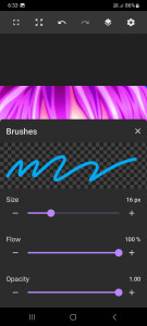 اسکرین شات 2 برنامه Sketch by Rasm - draw & paint