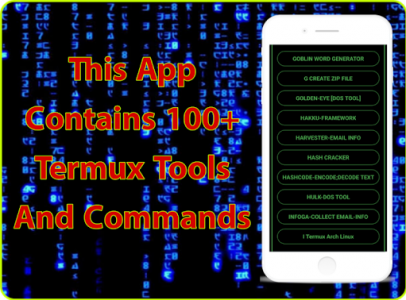 اسکرین شات برنامه Termux Tools And Commands 2. (Best) 1