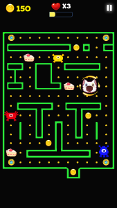 اسکرین شات 1 بازی Pac Classic - Maze Escape