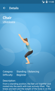 اسکرین شات برنامه Pocket Yoga 4