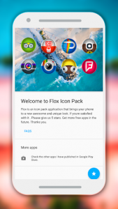 اسکرین شات برنامه Flox - Icon Pack 6