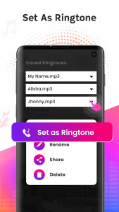 اسکرین شات 5 برنامه My Name Ringtone Maker