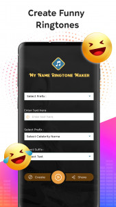 اسکرین شات 2 برنامه My Name Ringtone Maker