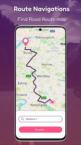 اسکرین شات برنامه GPS Location, Maps, Navigation 1