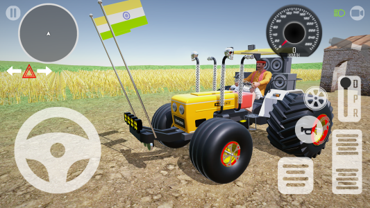 اسکرین شات 5 بازی Indian Tractor PRO Simulation