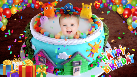 اسکرین شات برنامه Birthday Cake Photo Frames 6