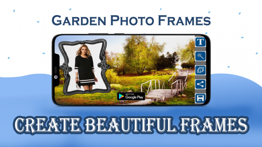 اسکرین شات برنامه Garden Photo Frame Editor 1
