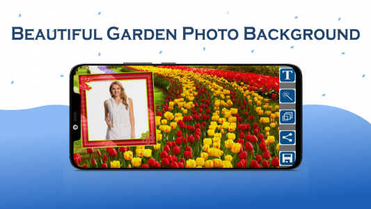 اسکرین شات برنامه Garden Photo Frame Editor 4