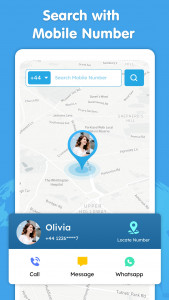 اسکرین شات برنامه Mobile Number Locator 1