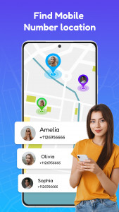 اسکرین شات 1 برنامه Mobile Number Locator