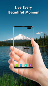 اسکرین شات برنامه Transparent Live Wallpaper 2
