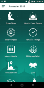 اسکرین شات برنامه Islamic World - Muslim Prayer Times, Qibla & Athan 1