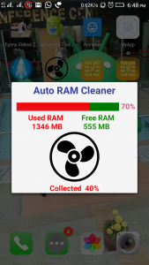 اسکرین شات برنامه Auto RAM Cleaner 2